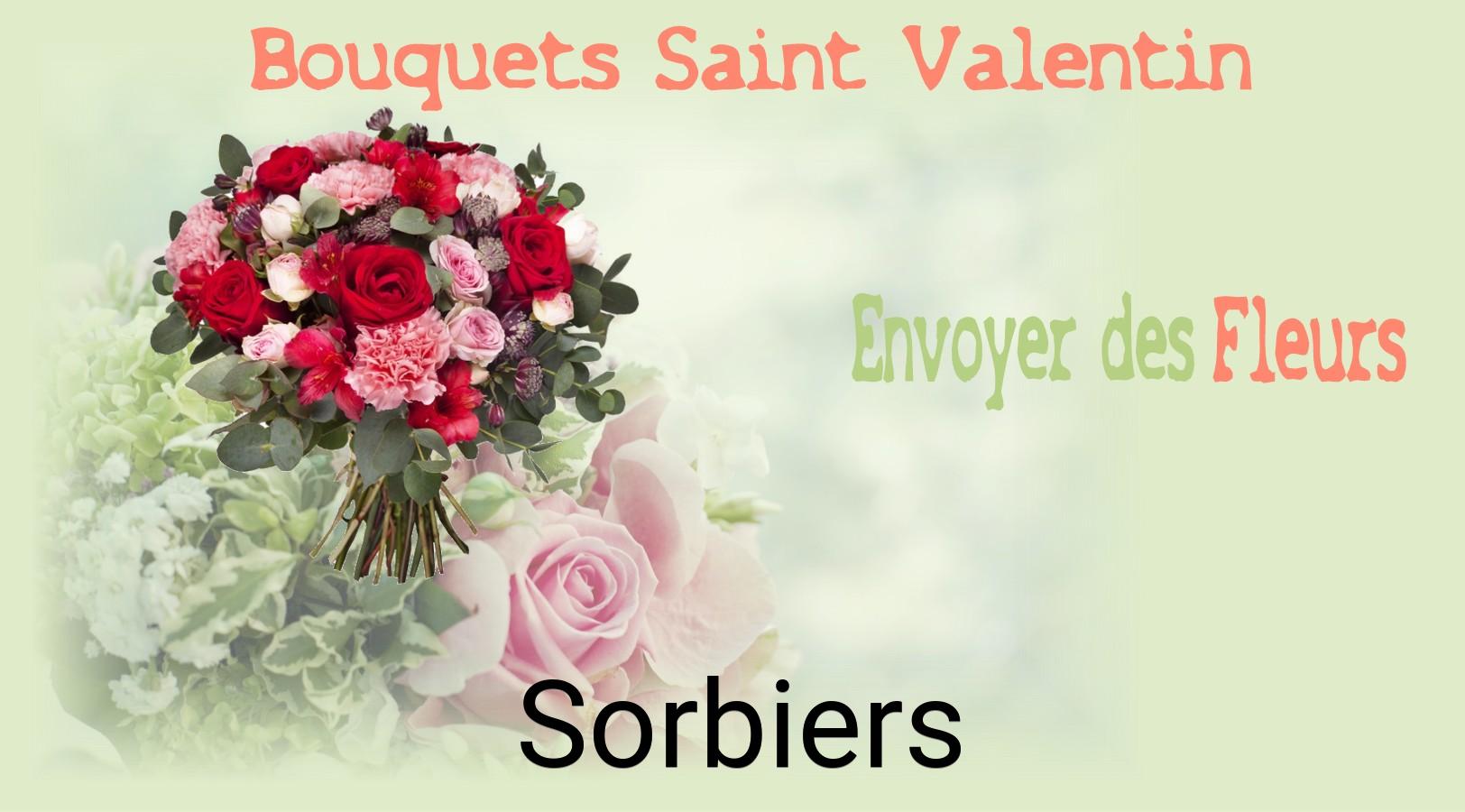 Roses de Saint-Valentin livrées à Sorbiers